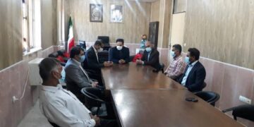 معرفی مدیر جدید آب و فاضلاب قلعه قاضی و تخت