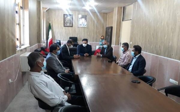 معرفی مدیر جدید آب و فاضلاب قلعه قاضی و تخت