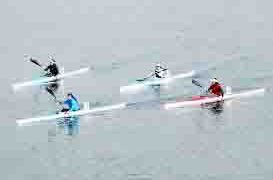 اردوی آمادگی تیم قایقرانی بانوان هرمزگان در بندرخمیر