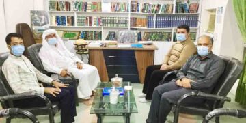 نشست هم اندیشی شیخ محمد صدیق فهیمی با عماد کریمی امام جمعه اهل سنت سورو : فعالیت های ورزشی روش مناسبی ست که می تواند سبب وحدت و همدلی میان شیعه و سنی شود