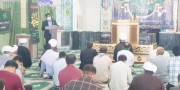 مدير امور آب و فاضلاب خمير در جمع نمازگزاران اين شهرستان: بزودي آب بيشتر مناطق شهرستان خمير از محل  آب شيرين كن بندرعباس تامين مي شود