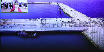 بهره برداری از دو پروژه اقتصادی در هرمزگان توسط رئیس جمهور