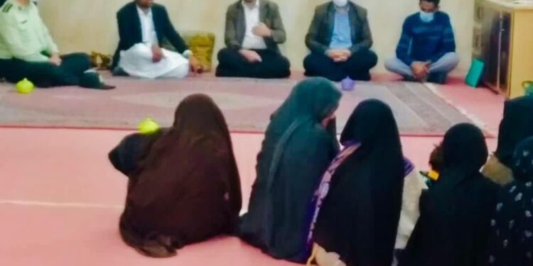 دلجویی فرماندهان ناجا از اهالی زهبدی