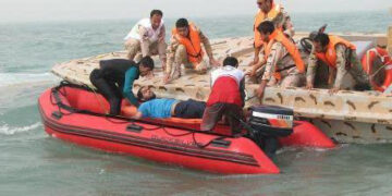 مانور ارگان‌های دریایی با سناریوی نجات‌ سرنشینان مسافری به پایان رسید