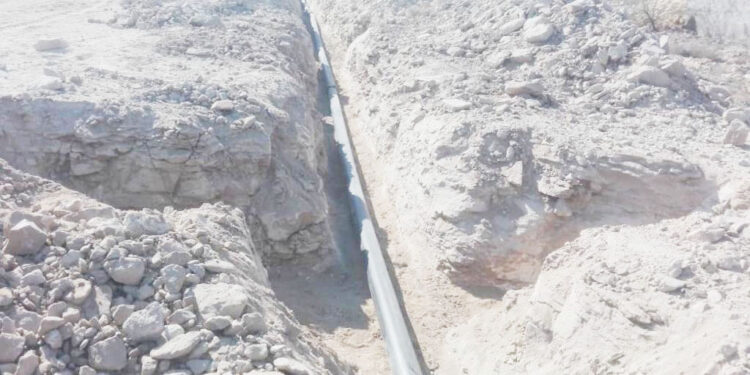 تکمیل شبکه آبرسانی روستای نقاشه قشم