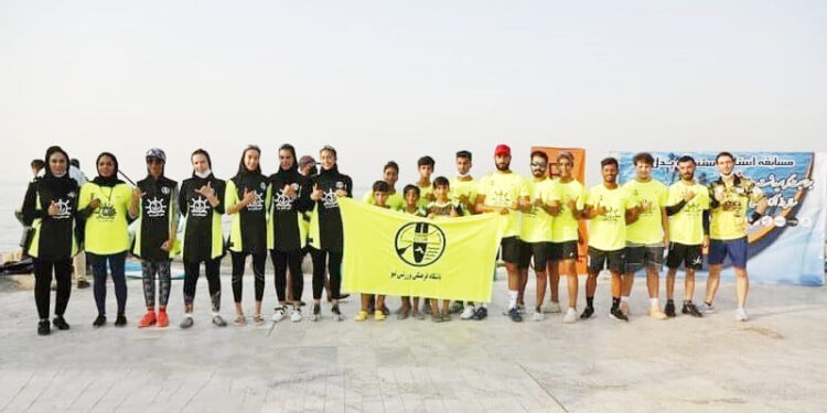 با همکاری سازمان فرهنگی ورزشی شهرداری مسابقات انتخابی پدل برد برگزار شد