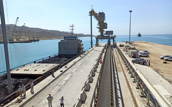 تست موفقیت آمیز شیپ آنلودر و نوار نقاله مواد فله و معدنی در  منطقه ویژه پارسیان