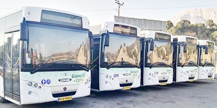 اتوبوس های درون شهری