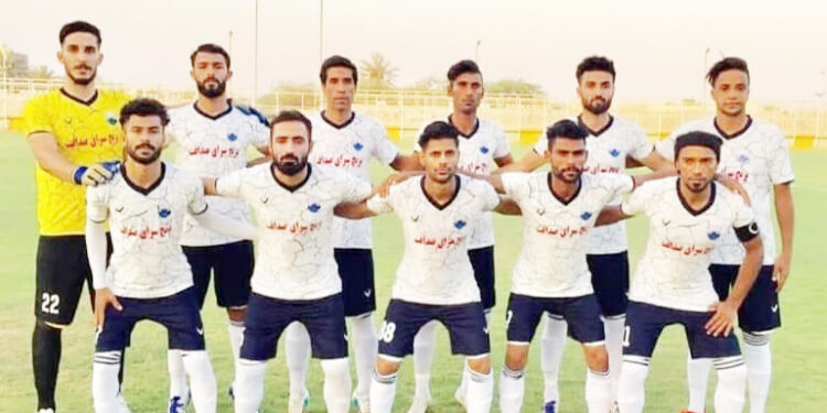 تیم خلیج فارس میناب ، یزد لوله را زمین گیر کرد