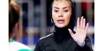 گلاره ناظمی داور مسابقات جام جهانی فوتسال مردان