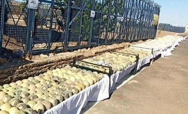 کشف محموله یک تن و ۶۲۵ کیلوگرمی مواد مخدر در جاسک