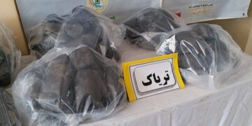 کشف یک تن و 529 کیلوگرم مواد افیونی در هرمزگان