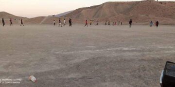 زمین ورزشی فوتسال درخواست جوانان روستای رودبار