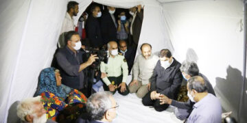 بازدید معاون اول رئیس جمهور از فین