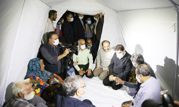 بازدید معاون اول رئیس جمهور از فین