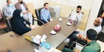 کمیته انضباطی هیات فوتبال هرمزگان با ریيس هيات فوتبال شهرستان جاسک