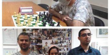 محمد اصبحی بر سکوی قهرمانی بوسه زد