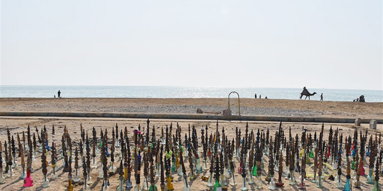 قلیان های ساحلی دود هوا شد