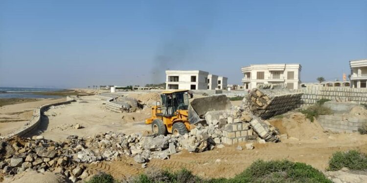 آغاز آزادسازی ساحل به نفع مردم