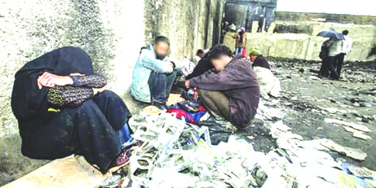 دو سوی خیابان کمربندی و معضلاتی که معتادان رقم زده اند