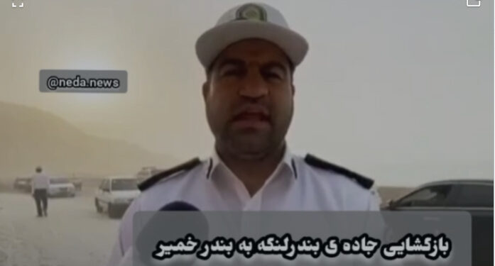 محور بندرخمير به بندرلنگه بازگشایی شده است