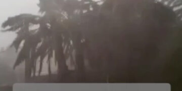 باران در شهرستان حاجی آباد