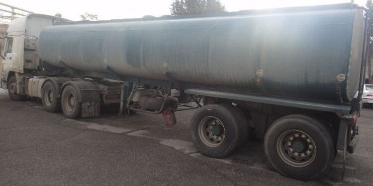کامیون حامل سوخت قاچاق به مقصد نرسید