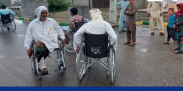 برگزاری مسابقه ویلچررانی در لیردف