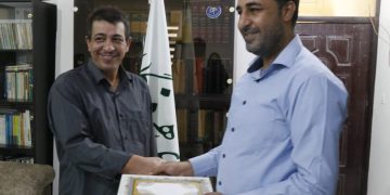 مسئول بسیج رسانه سپاه امام سجاد(ع) در دیدار با مدیر مسئول روزنامه ندای هرمزگان؛ قدمت ندای هرمزگان بیانگر تجربیات مجموعه آن است