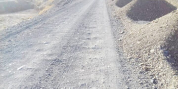 آسفالت و زیرسازی محله سنگ کن غربی