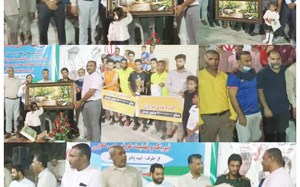 تقدیر از حسن دهقانی ملی پوش رشته دو و میدانی جانبازان و معلولین