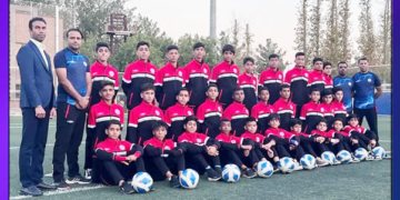 عزیمت تیم فوتبال نونهالان فولاد هرمزگان به اصفهان