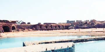 حریم قلعه پرتغالی‌های جزیره هرمز ساماندهی می‌ شود