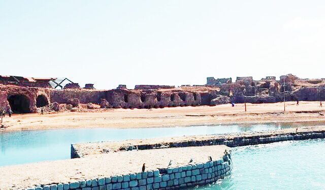 حریم قلعه پرتغالی‌های جزیره هرمز ساماندهی می‌ شود