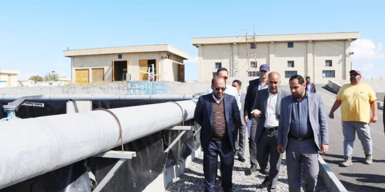مدیرعامل آبفا در بازدید از تصفیه خانه فاضلاب میناب؛ تصفیه خانه فاضلاب میناب امسال تکمیل می شود