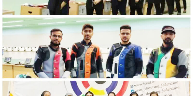 فولاد هرمزگان بر سکوی سوم لیگ برتر تپانچه بانوان کشور