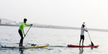 بندرعباس میزبان مسابقات آزاد استند آپ پدل برد کشور