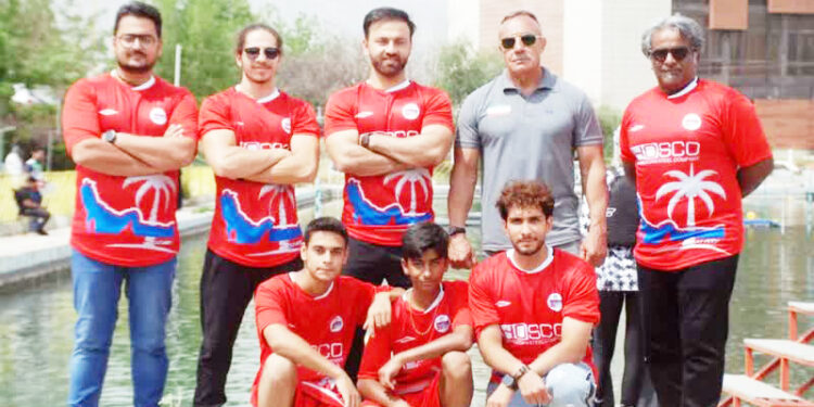 فولاد هرمزگان در لیگ برتر قایقرانی اسلالوم کشور گل کاشت