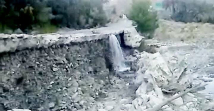 پل آبنمای ورودی شهر گوهران چشم انتظار توجه است