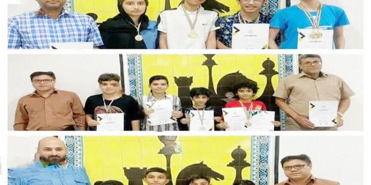 آرین مهر قهرمان مسابقات شطرنج استاندارد