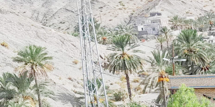 مشکل قطعی گیرنده دیجیتال روستای شهبابک بشاگرد مرتفع شد