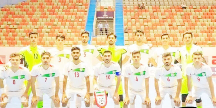 پیروزی امیدهای فوتسال ایران با حضور بازیکنان هرمزگانی