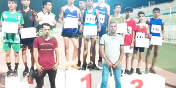 هرمزگان نایب قهرمان مسابقات دو و میدانی نونهالان منطقه شش پسران کشور