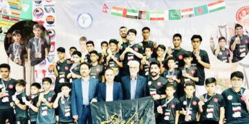 کاراته کاهای بندر لنگه ای بر قله مسابقات آسیایی