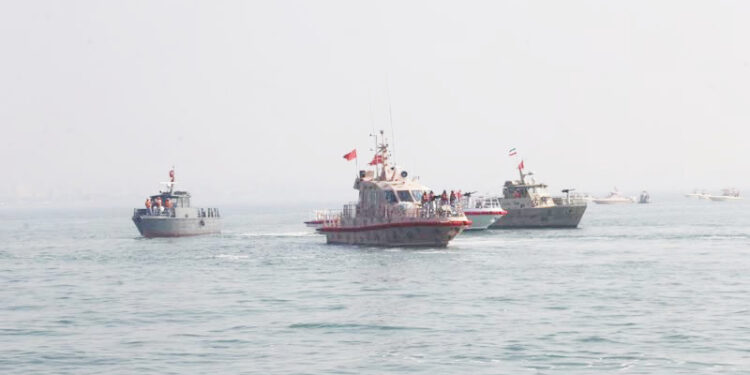 آغاز رزمایش دریایی منطقه‌ای با رمز «محمد رسول الله» در خلیج فارس