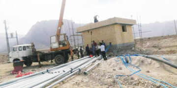 با حفر و تجهیز یک حلقه چاه جدید؛ ظرفیت تولید آب شهر فارغان افزایش یافت