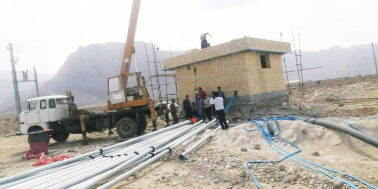 با حفر و تجهیز یک حلقه چاه جدید؛ ظرفیت تولید آب شهر فارغان افزایش یافت