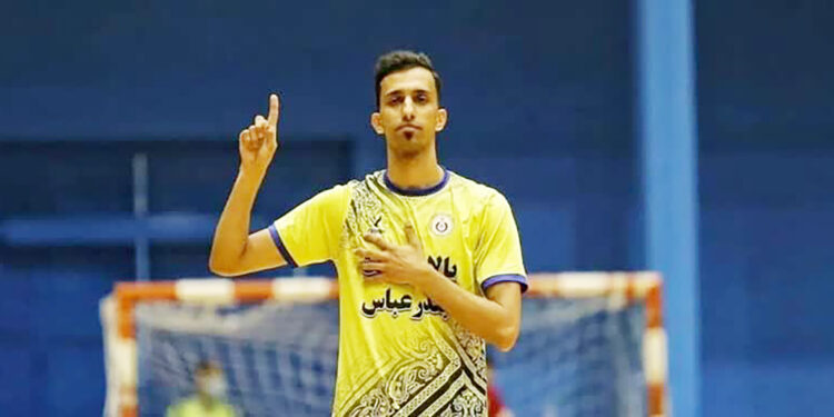 خون جهان مرد سال فوتسال هرمزگان