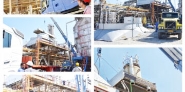 تعویض دو دستگاه تیوب باندل کولر هوایی واحد تقطیر