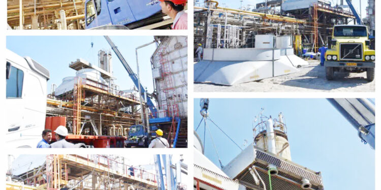 تعویض دو دستگاه تیوب باندل کولر هوایی واحد تقطیر